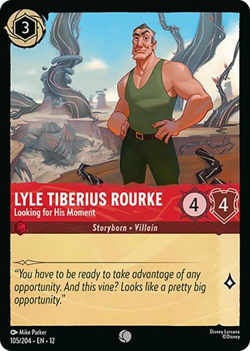 0105 Lyle Tiberius Rourke - Looking for His Moment Common Wilds Unknown