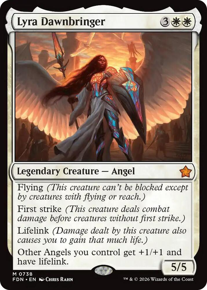 0738 Lyra Dawnbringer (0738) M Foundations