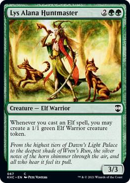 0067 Lys Alana Huntmaster C Commander: Kaldheim