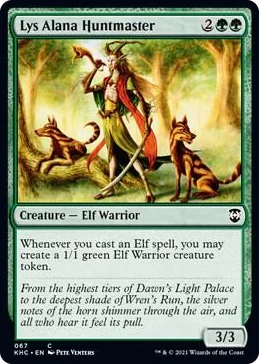 0067 Lys Alana Huntmaster C Commander: Kaldheim