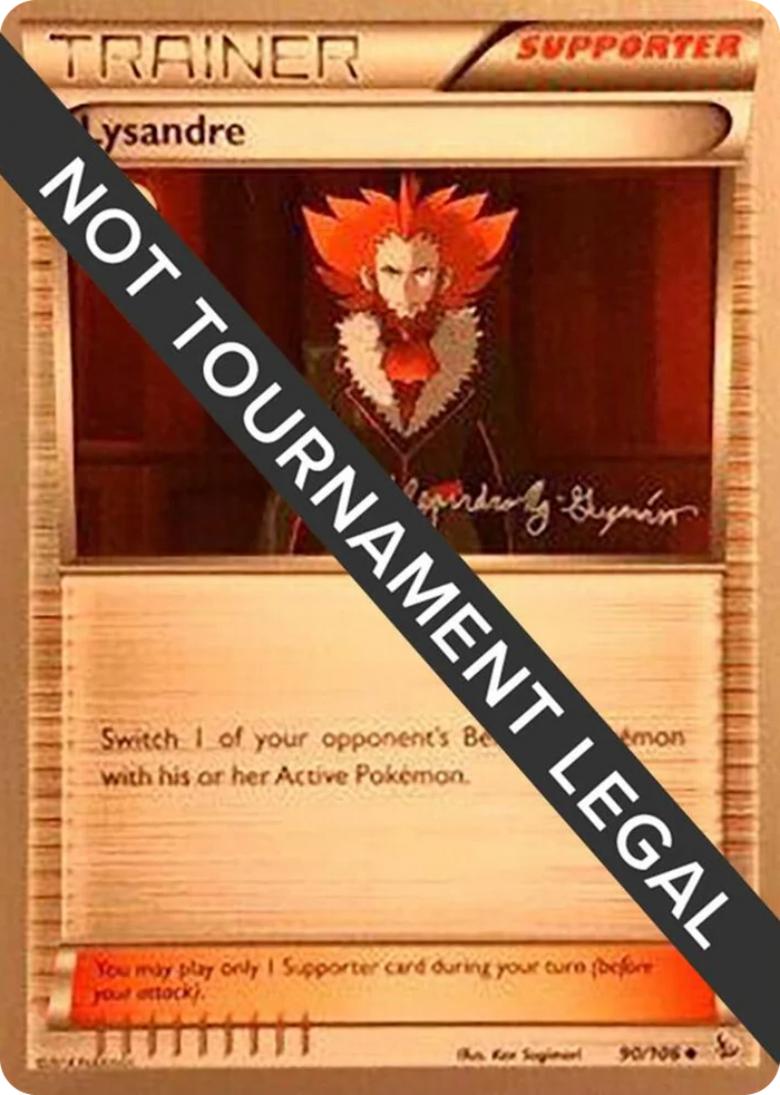 0090 Lysandre - 2015 (Alejandro Ng-Guzman) Uncommon World Championship Decks