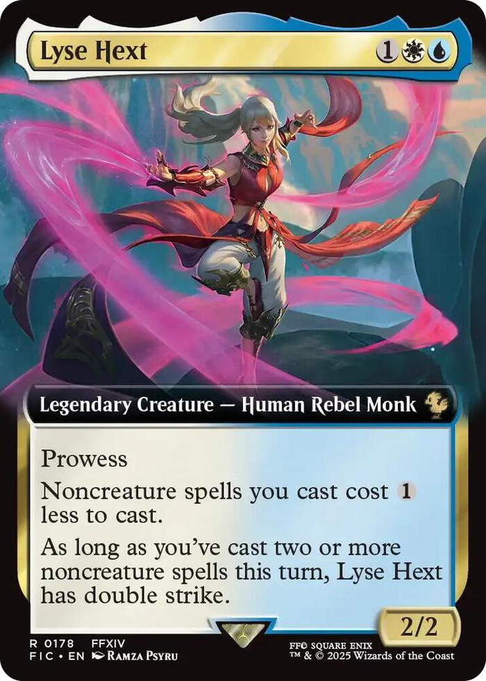 Lyse Hext (Extended Art) #178 R - Commander: FINAL FANTASY Pokemon card