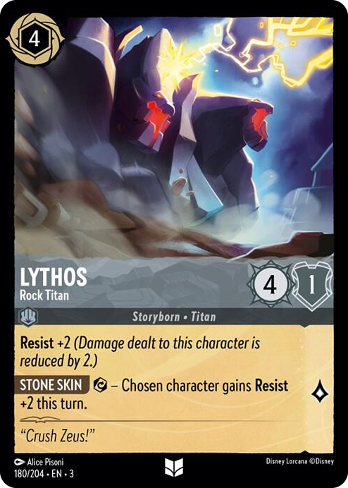 0180 Lythos - Rock Titan Uncommon Into the Inklands