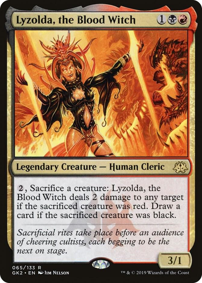 0065 Lyzolda, the Blood Witch R Ravnica Allegiance: Guild Kits