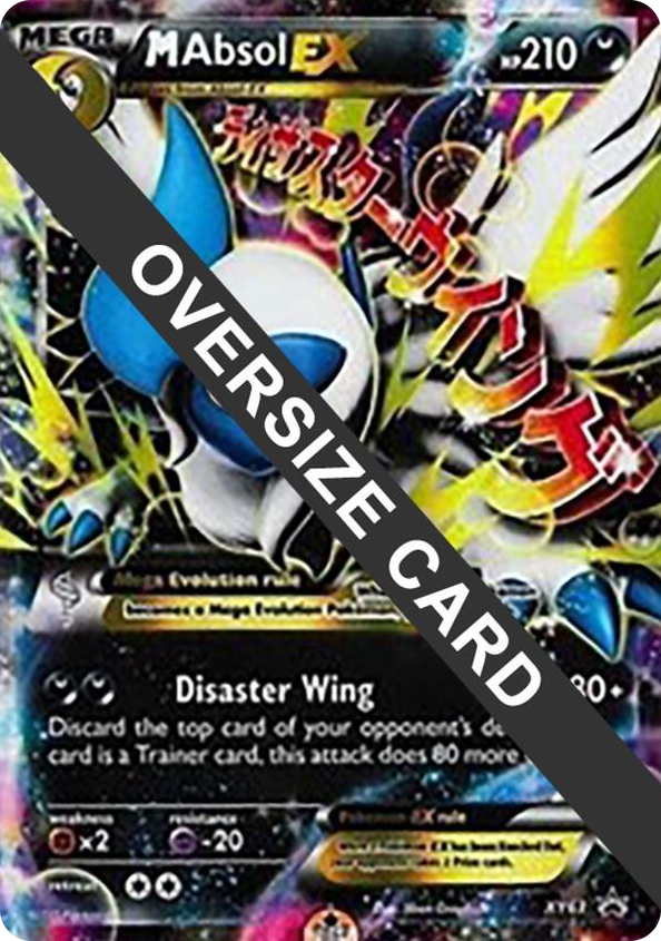 XY063 M Absol EX - XY63 Promo Jumbo Cards