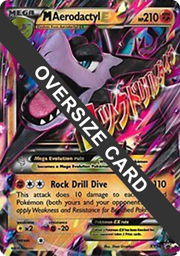 XY098 M Aerodactyl EX - XY98 Promo Jumbo Cards