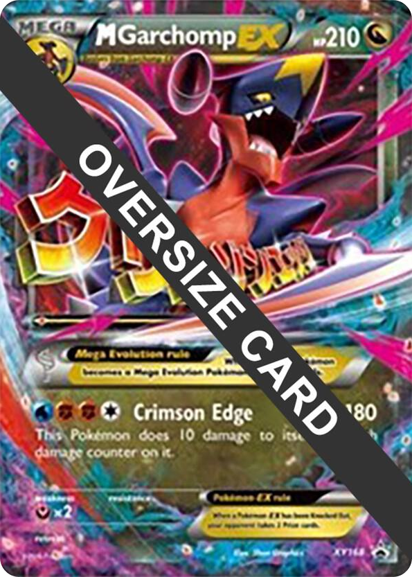 XY168 M Garchomp EX - XY168 Promo Jumbo Cards