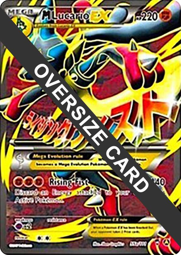 0055a M Lucario EX - 55a/111 Promo Jumbo Cards