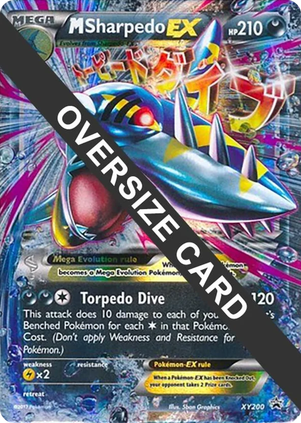 XY200 M Sharpedo EX - XY200 Promo Jumbo Cards