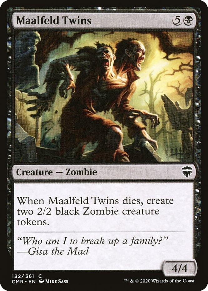 0132 Maalfeld Twins C Commander Legends