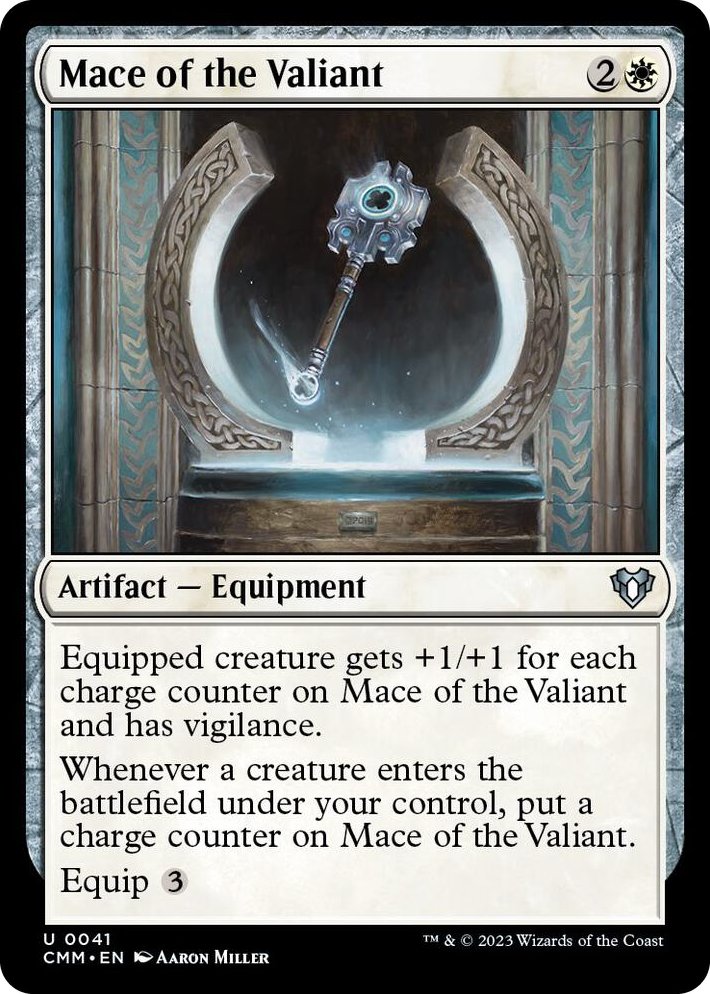 0041 Mace of the Valiant U Commander Masters