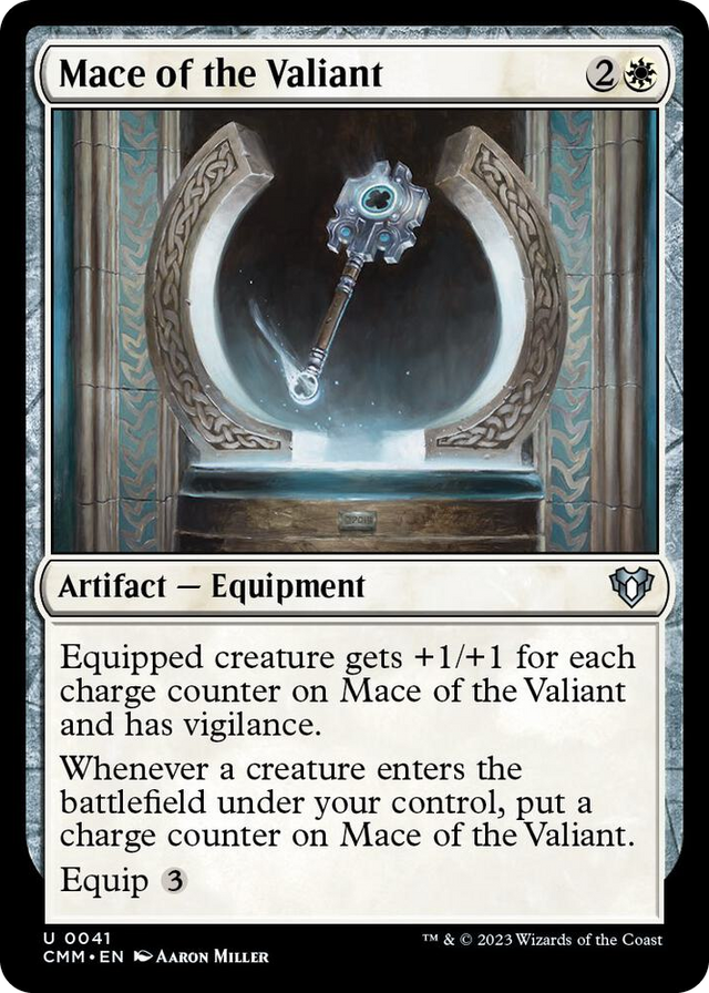 0041 Mace of the Valiant U Commander Masters