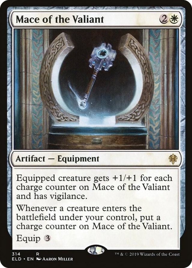 0314 Mace of the Valiant R Throne of Eldraine