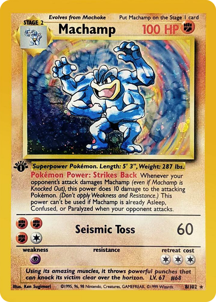 0008 Machamp Holo Rare Deck Exclusives