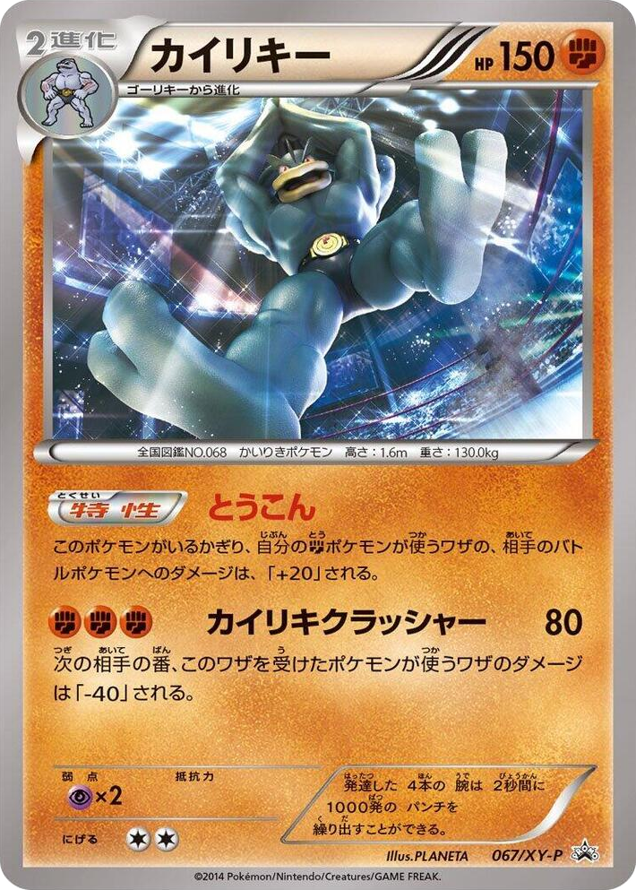 0067 Machamp - 067/XY-P Common XY-P: XY Promos