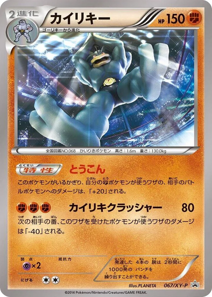 0067 Machamp - 067/XY-P Common XY-P: XY Promos
