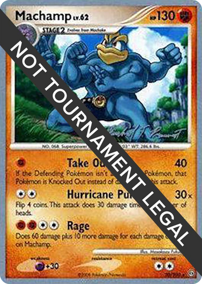 0020 Machamp - 2010 (Michael Pramawat) Rare World Championship Decks