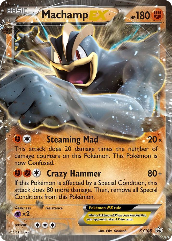 XY108 Machamp EX Promo XY Promos