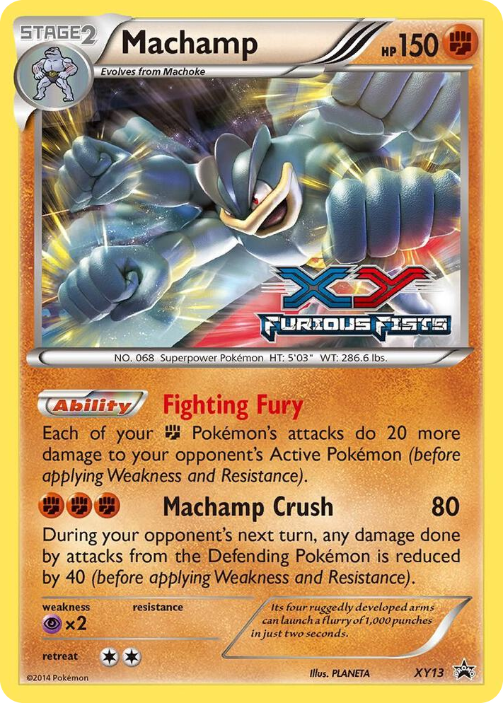 XY013 Machamp - XY13 (Prerelease) Promo XY Promos