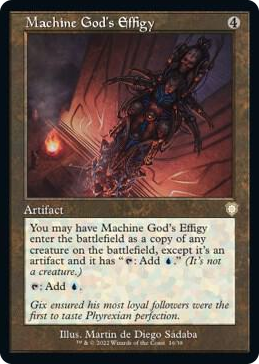 0016 Machine God's Effigy (Retro Frame) R Commander: The Brothers' War