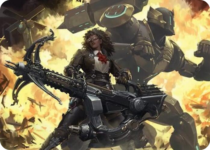 0002 Machinist's Arsenal Art Card S Art Series: FINAL FANTASY