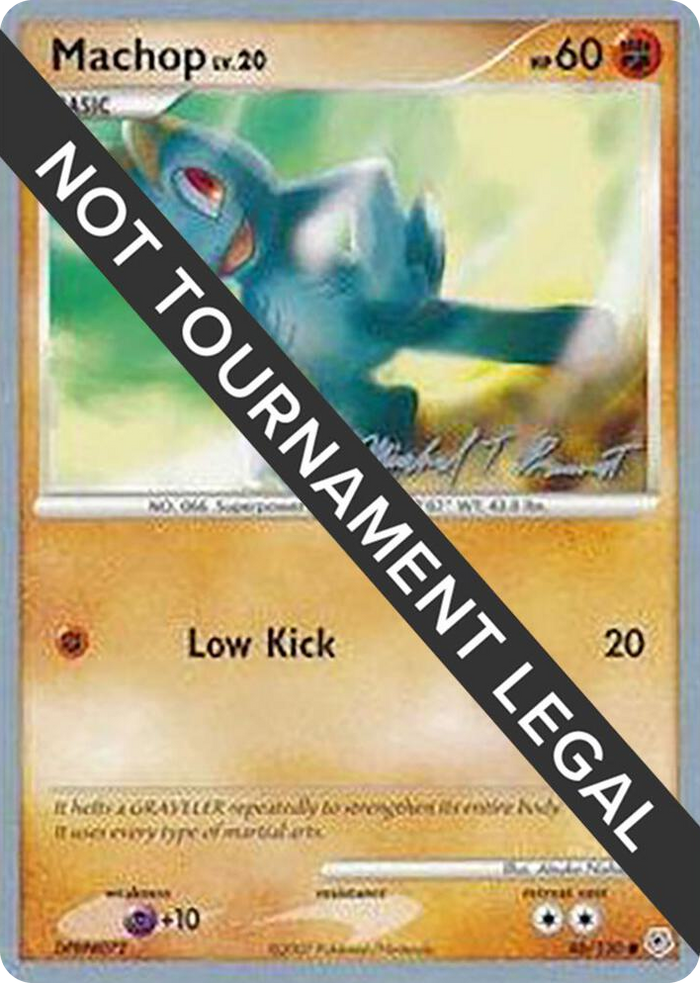 0086 Machop - 2010 (Michael Pramawat) Common World Championship Decks