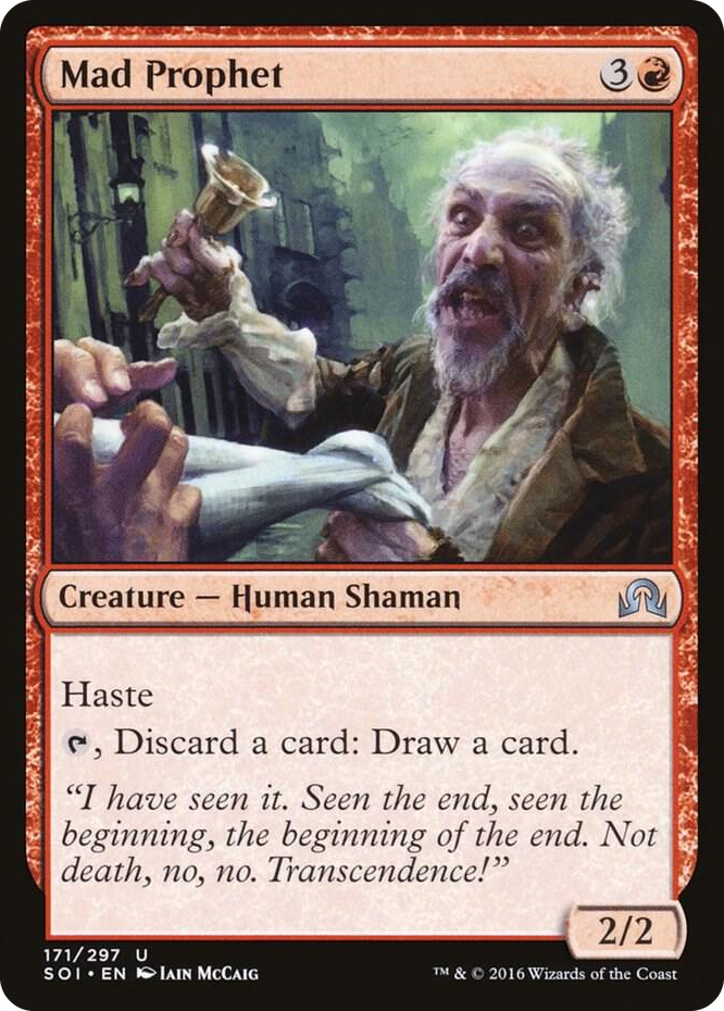 Mad Prophet #171 U - Shadows over Innistrad Pokemon card