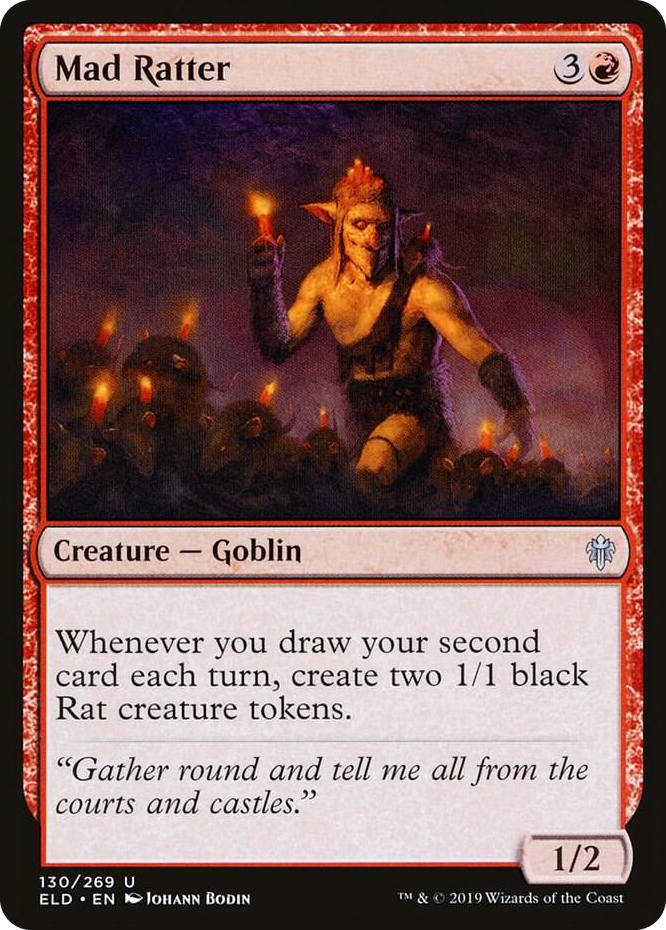 0130 Mad Ratter U Throne of Eldraine