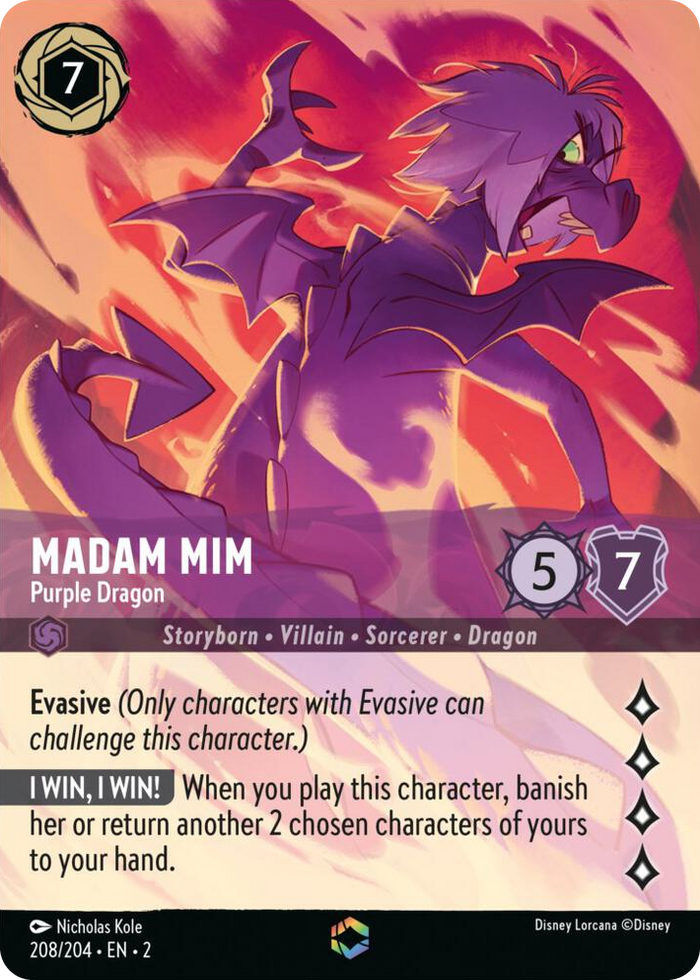 Madam Mim - Purple Dragon (Enchanted) Enchanted #208