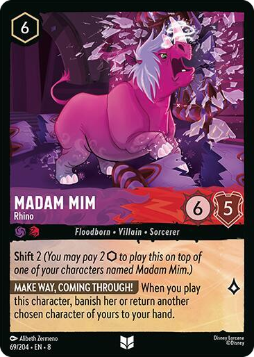 0069 Madam Mim - Rhino Uncommon Reign of Jafar