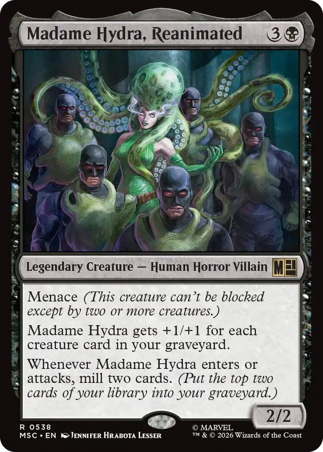 0538 Madame Hydra, Reanimated R Commander: Marvel Super Heroes
