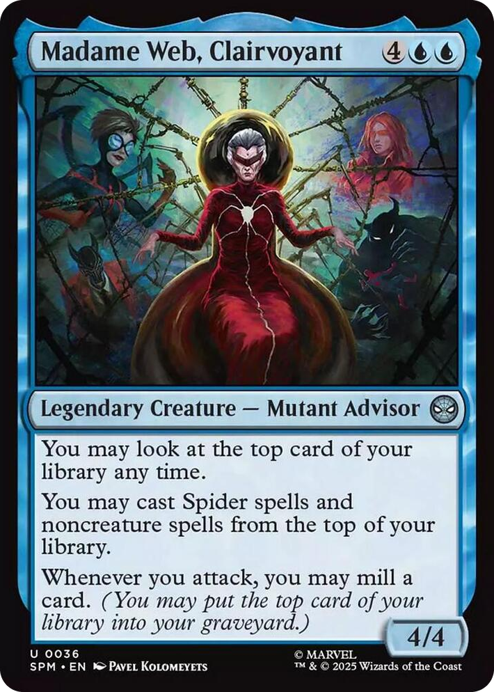 0036 Madame Web, Clairvoyant U Marvel's Spider-Man