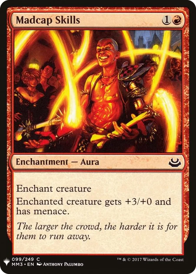 0099 Madcap Skills C The List Reprints