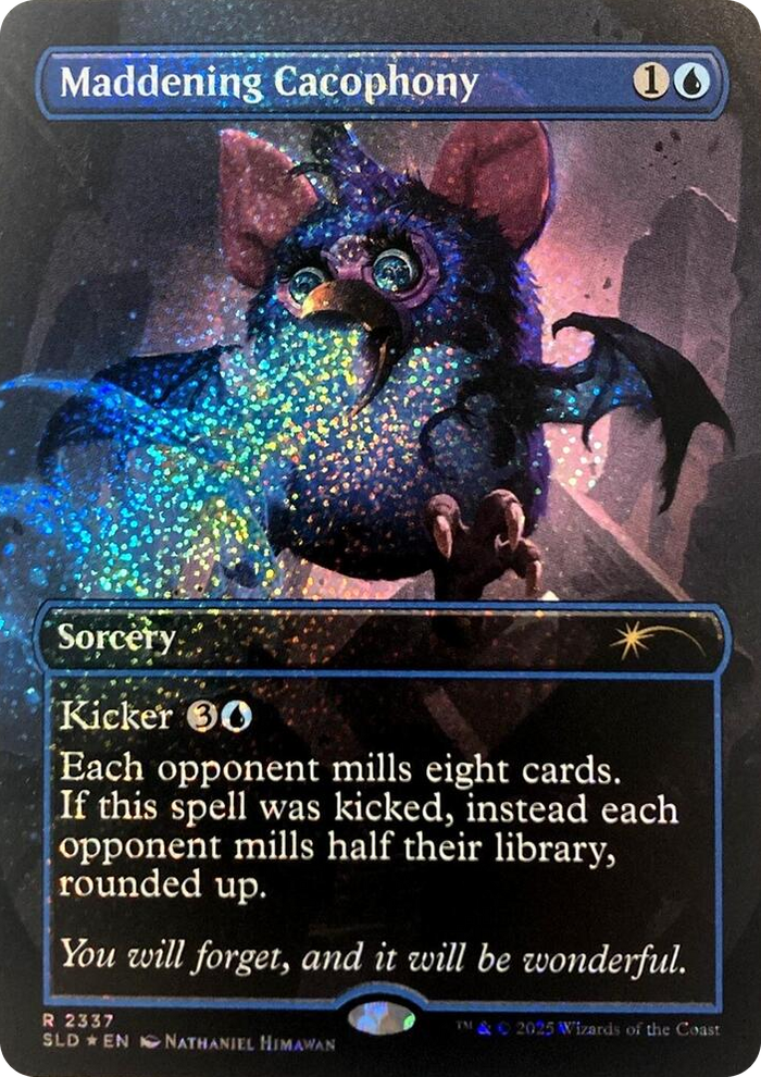 Maddening Cacophony (2337) (Confetti Foil) #2337 R - Secret Lair Drop Series Pokemon card