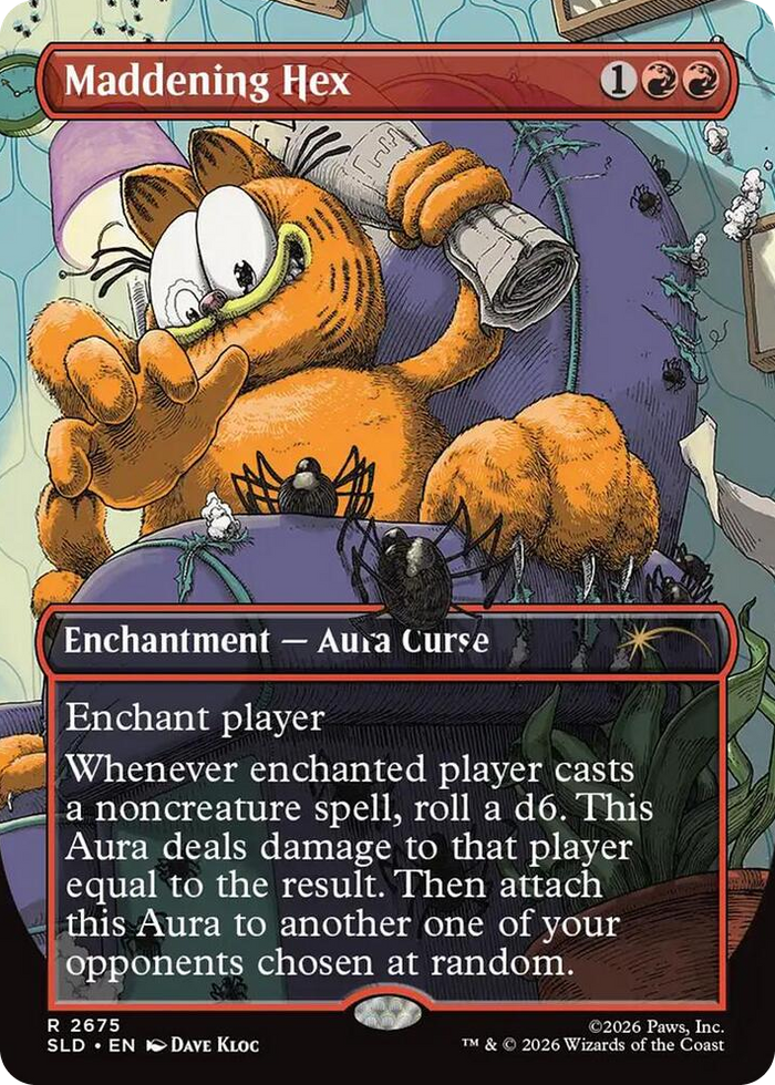 Maddening Hex #2675 R - Secret Lair Drop Series Pokemon card