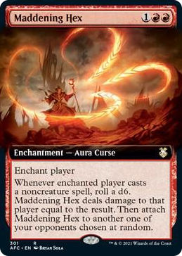 0301 Maddening Hex (Extended Art) R Commander: Adventures in the Forgotten Realms