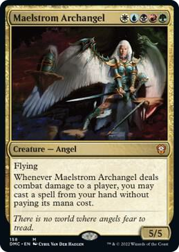 0158 Maelstrom Archangel M Commander: Dominaria United