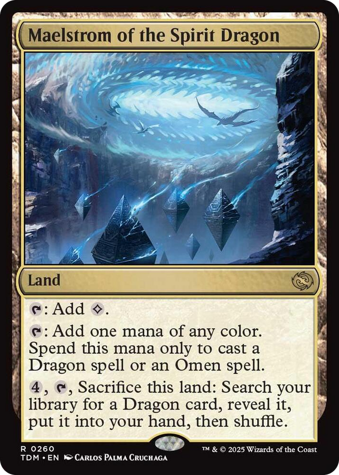 Maelstrom of the Spirit Dragon #260 R - Dragonstorm Pokemon card