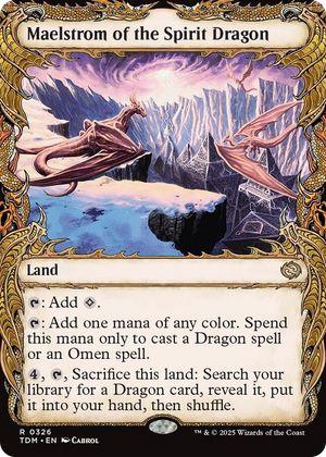 0326 Maelstrom of the Spirit Dragon (Showcase) R Dragonstorm