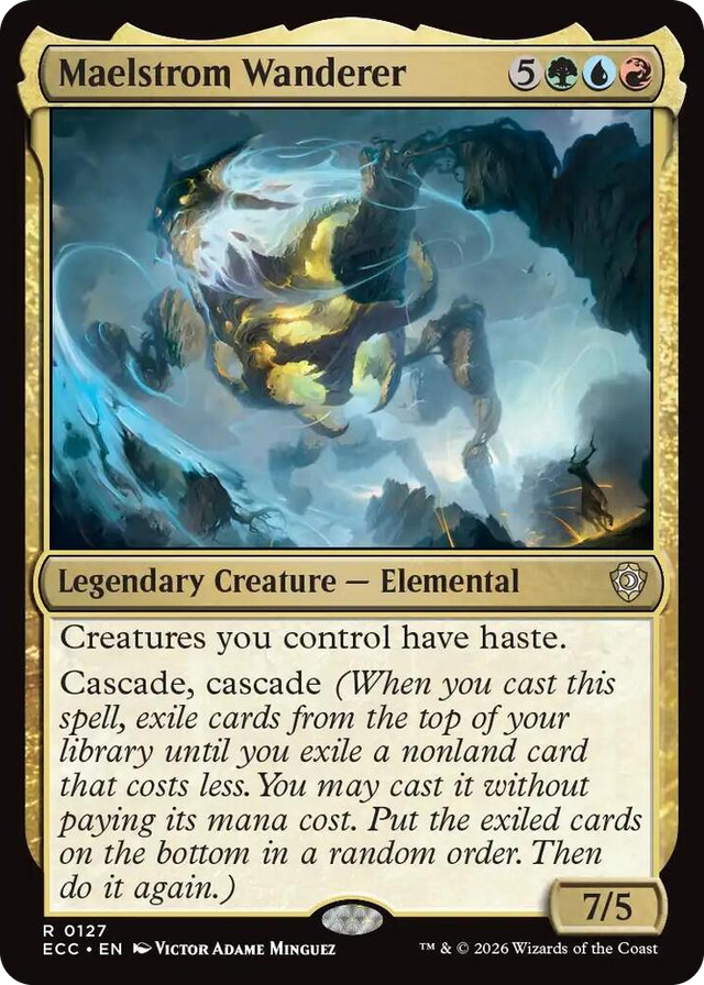 0127 Maelstrom Wanderer R Commander: Lorwyn Eclipsed