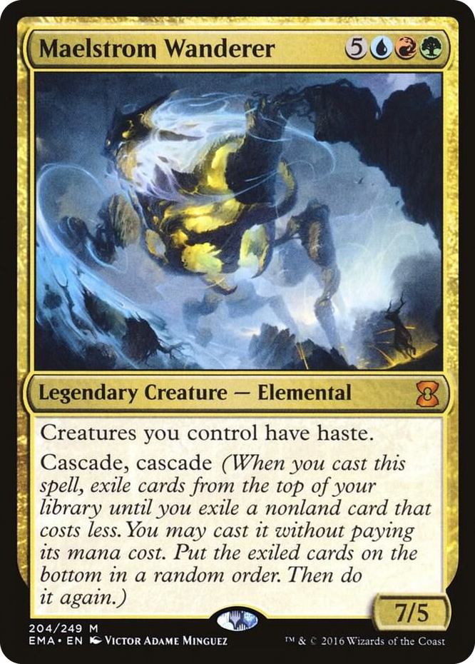 Maelstrom Wanderer #204 M - Eternal Masters Pokemon card