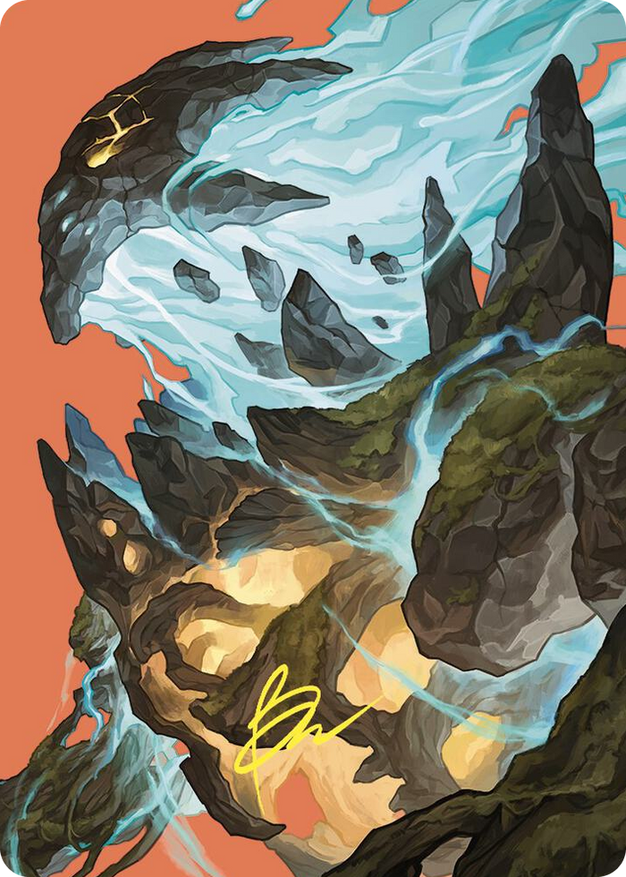 Maelstrom Wanderer Art Card (Gold-Stamped Signature) #58 S - Art Series: Commander Masters Pokemon card