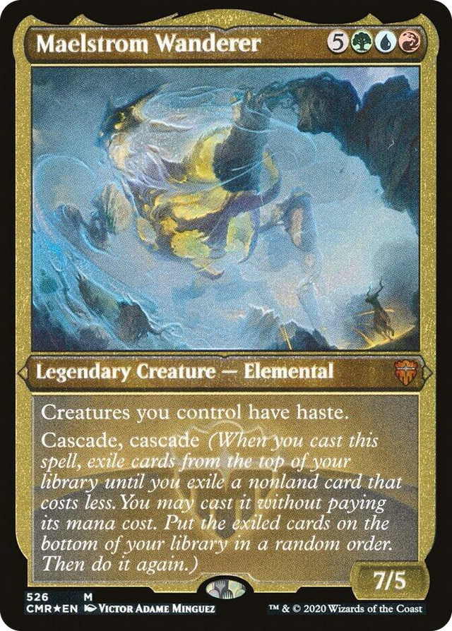 0526 Maelstrom Wanderer (Foil Etched) M Commander Legends