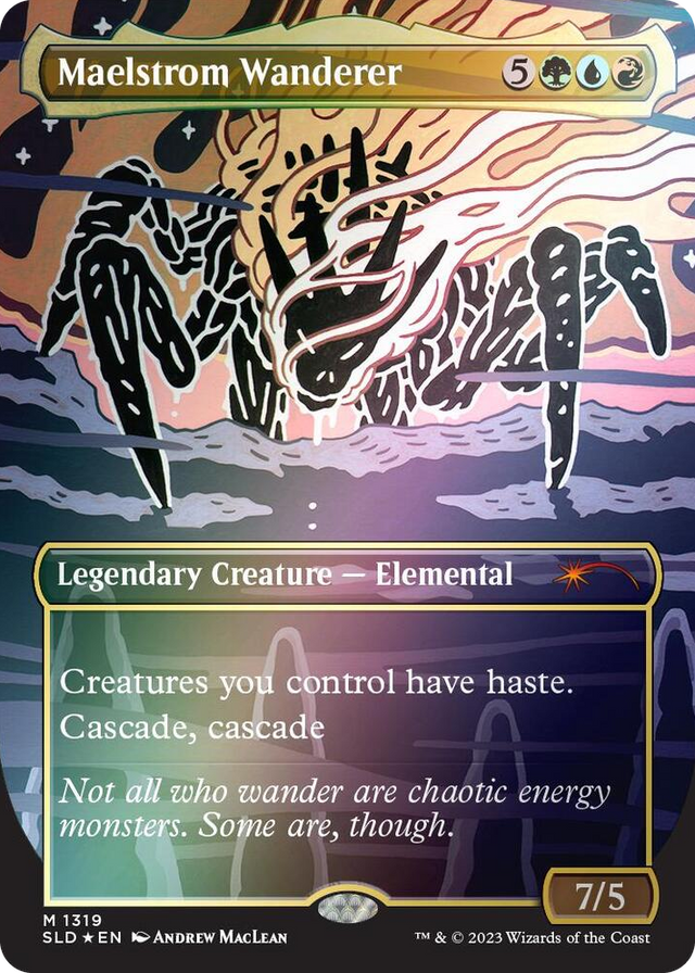 1319 Maelstrom Wanderer (Rainbow Foil) R Secret Lair Drop Series