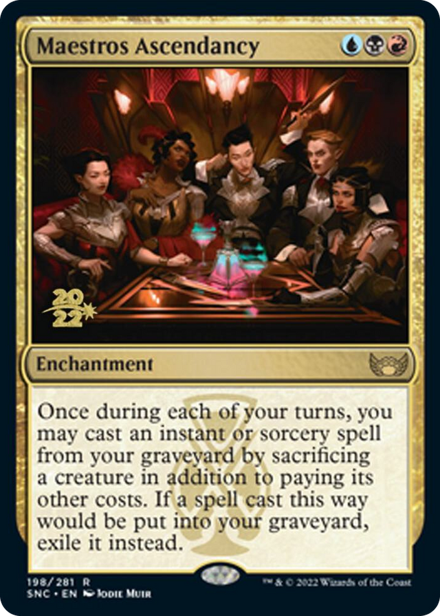 0198 Maestros Ascendancy R Prerelease Cards