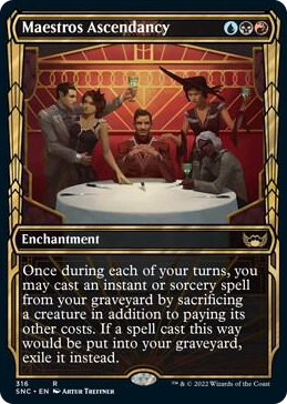 0316 Maestros Ascendancy (Showcase) R Streets of New Capenna