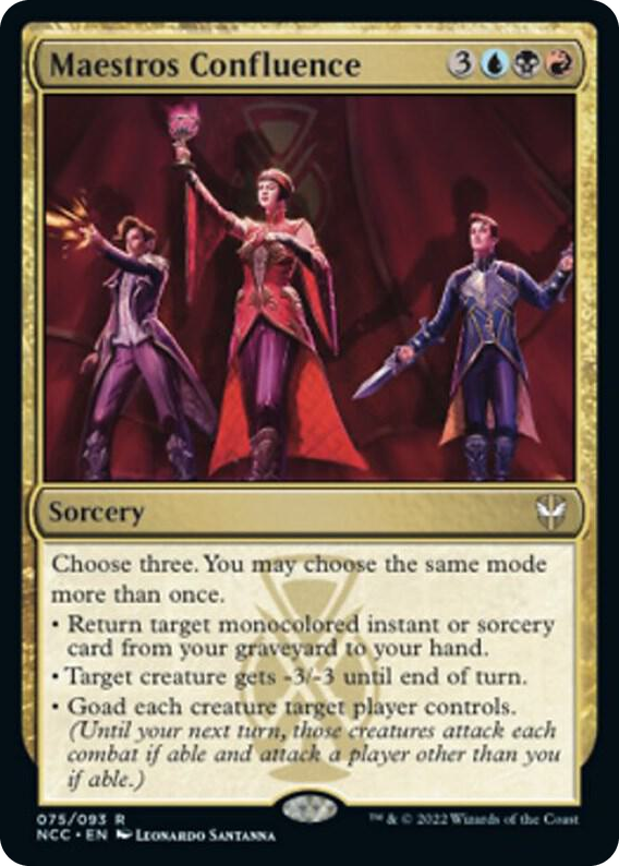 0075 Maestros Confluence R Commander: Streets of New Capenna