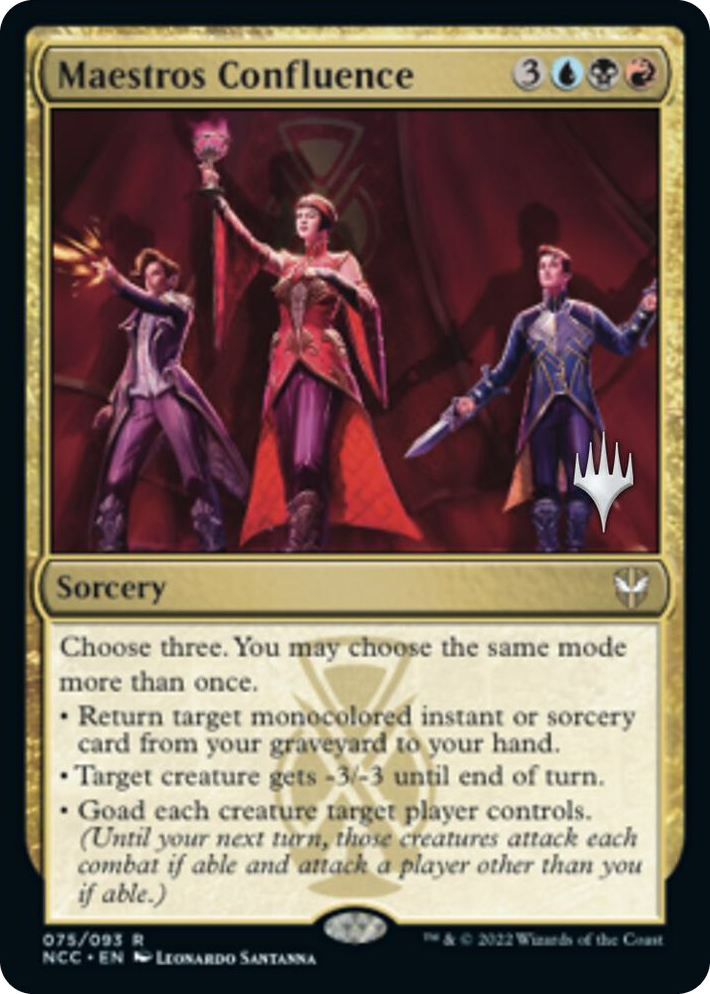 0075 Maestros Confluence R Promo Pack: Streets of New Capenna