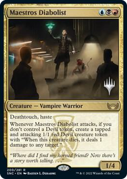 0200 Maestros Diabolist R Promo Pack: Streets of New Capenna