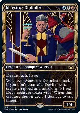 0318 Maestros Diabolist (Showcase) R Streets of New Capenna